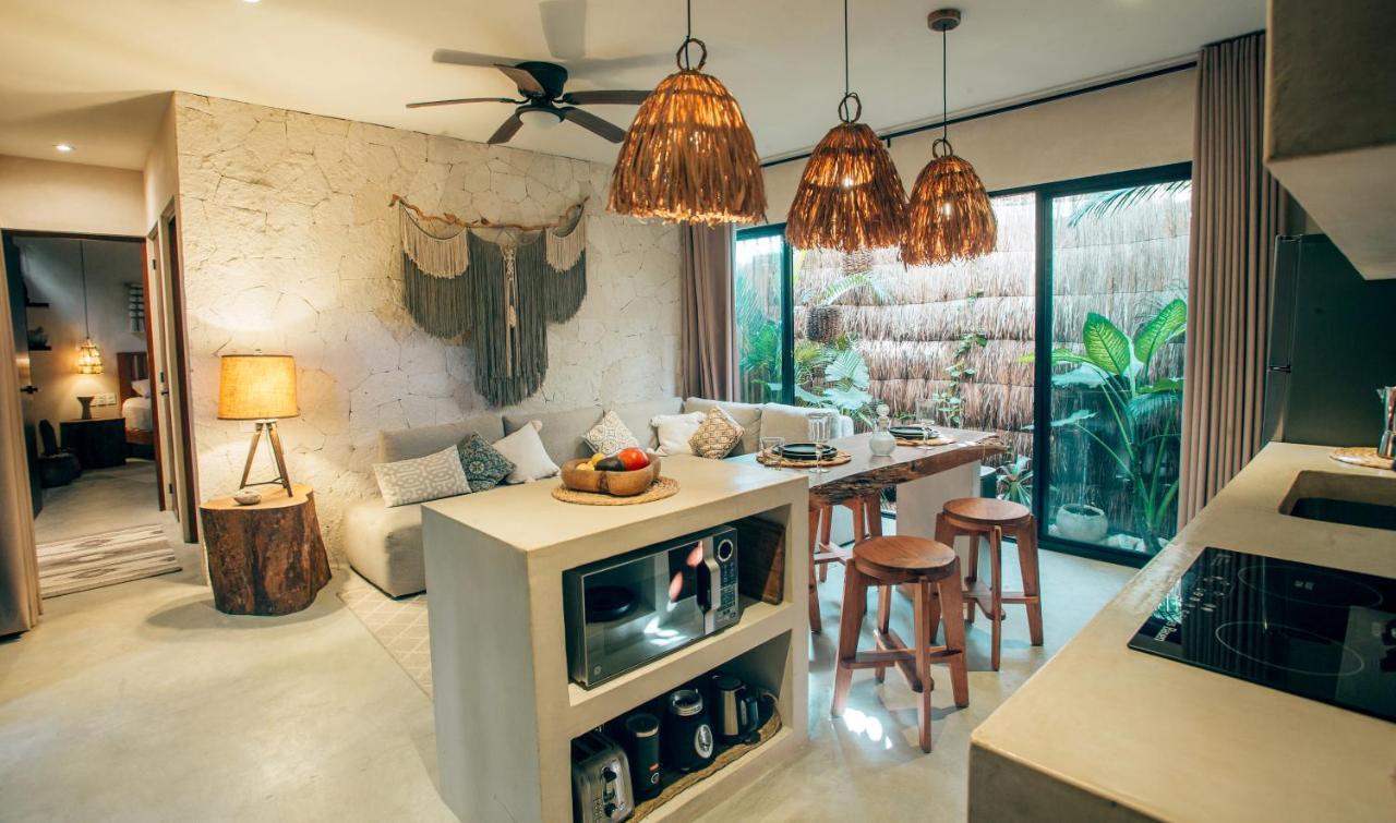 Vida Boho Apart 3 With Special Fee To Access Hotel Bardo Tulum Eksteriør billede