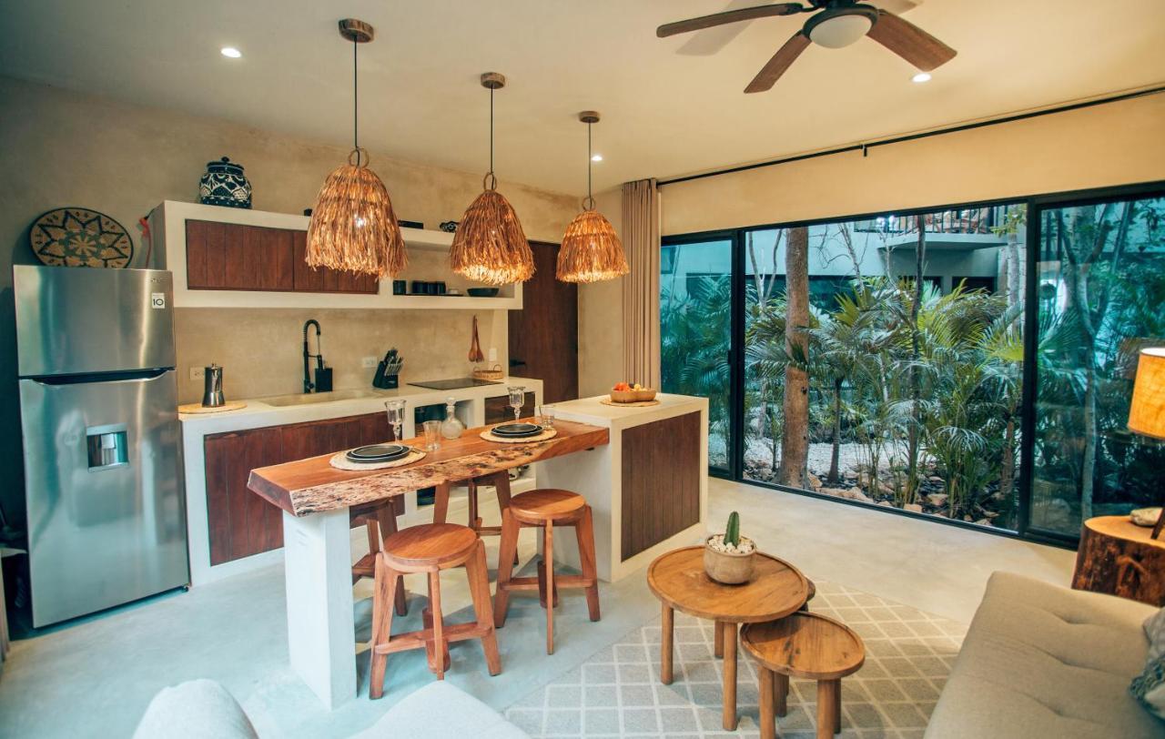 Vida Boho Apart 3 With Special Fee To Access Hotel Bardo Tulum Eksteriør billede