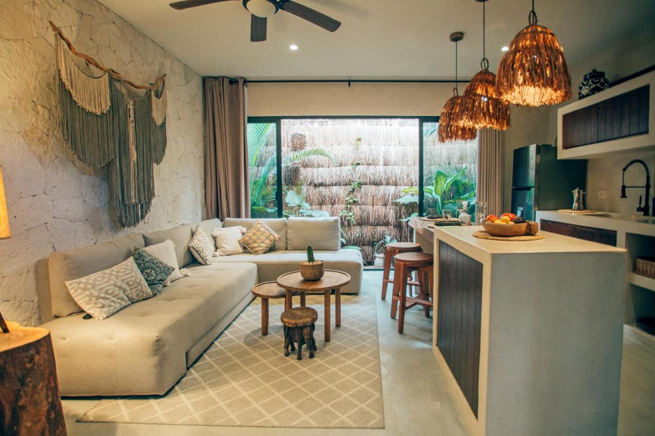 Vida Boho Apart 3 With Special Fee To Access Hotel Bardo Tulum Eksteriør billede