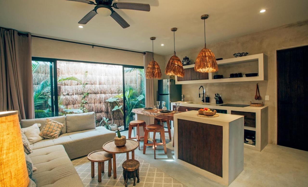 Vida Boho Apart 3 With Special Fee To Access Hotel Bardo Tulum Eksteriør billede
